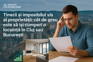 Tinerii și imposibilul vis al proprietății: cât de greu este să își cumpere o locuință în Cluj sau București