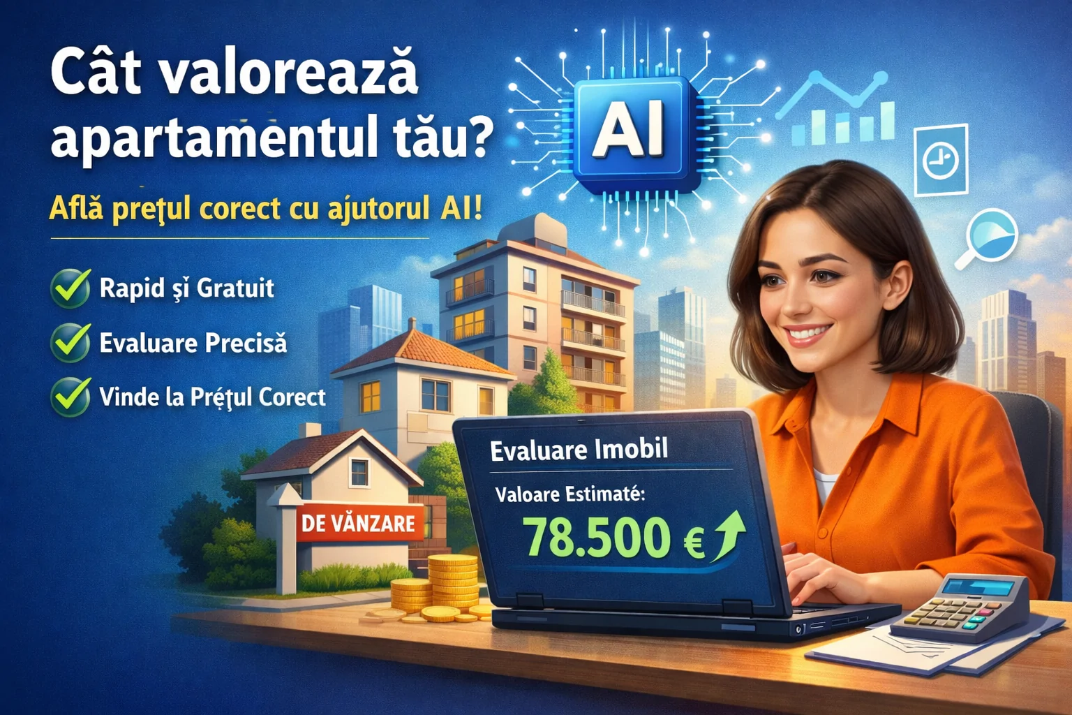 Cât valorează cu adevărat apartamentul tău? De ce evaluarea corectă este esențială înainte de vânzare